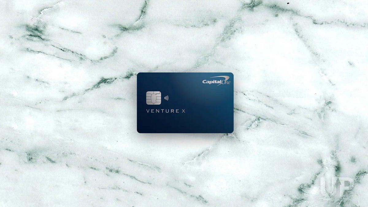 Capital One Venture X Marble Background Upgraded Points LLC