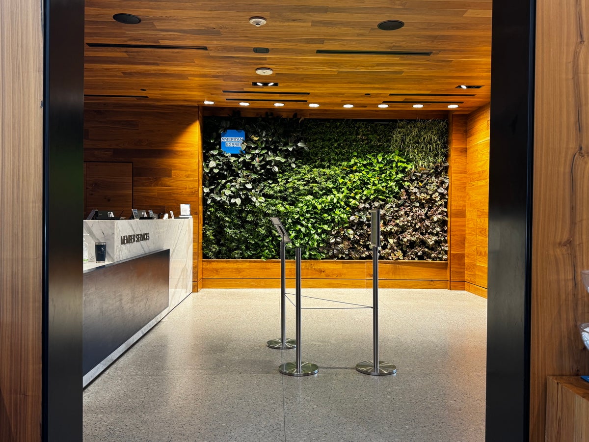 Centurion Lounge Las Vegas reception area