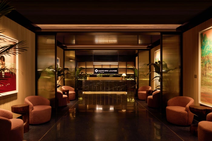 Chase Sapphire Lounge DFW Main Entry