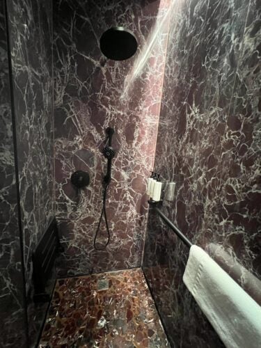Chase Sapphire Lounge Dallas DFW shower suite