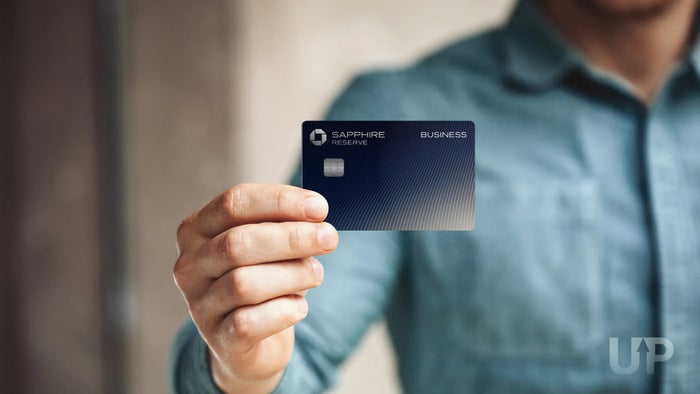 Chase Sapphire Reserve Business Card In Hand Upgraded Points LLC 2