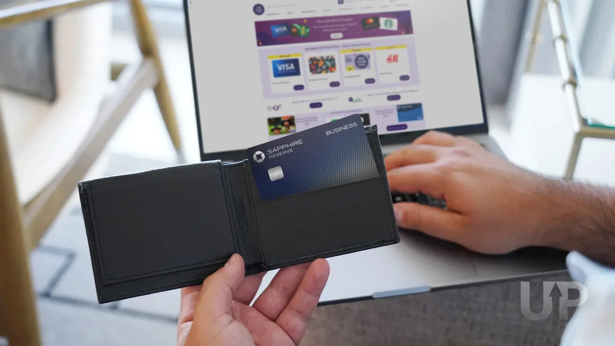 Chase Sapphire Reserve for Business Card — How To Use the $100 Giftcards.com Credit [2025]