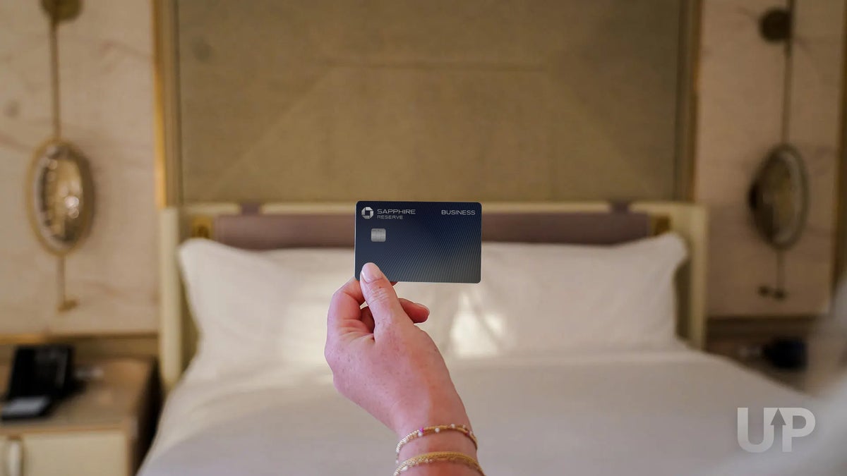 Chase Sapphire Reserve Business card hotel room Upgraded Points LLC