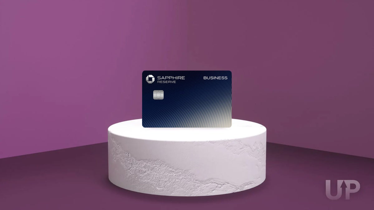 Chase Sapphire Reserve Business card purple background Upgraded Points LLC
