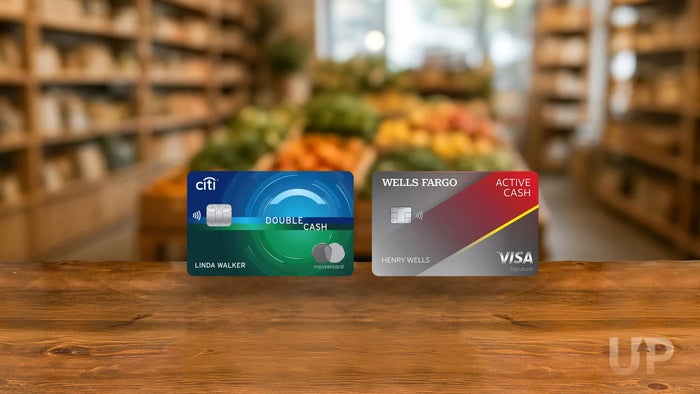 Citi Double Cash Card Wells Fargo Active Cash Card Grocery Upgraded Points LLC