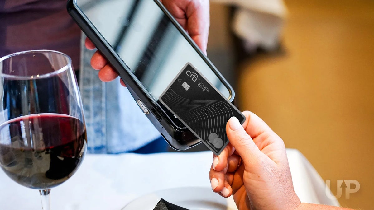 Citi Strata Elite Card Tap To Pay Restaurant Upgraded Points LLC