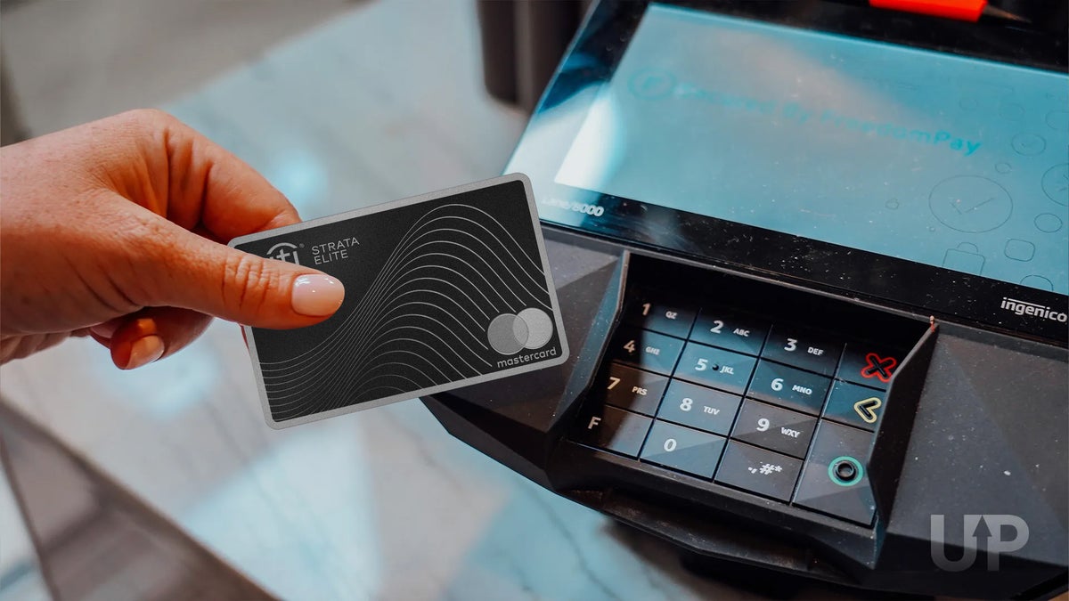Citi Strata Elite Card card reader Upgraded Points LLC