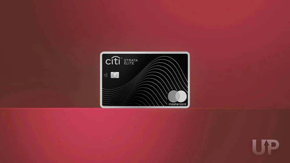 Citi Strata Elite Card red background Upgraded Points LLC