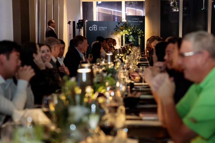 Citi The Curated Table event