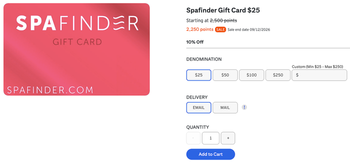 Citi gift card sale September 2026 Spafinder Citi gift card sale September 2026 Spafinder