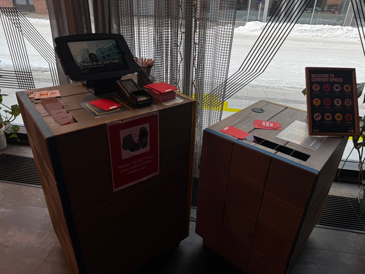 Comfort Hotel Xpress Tromso self check in