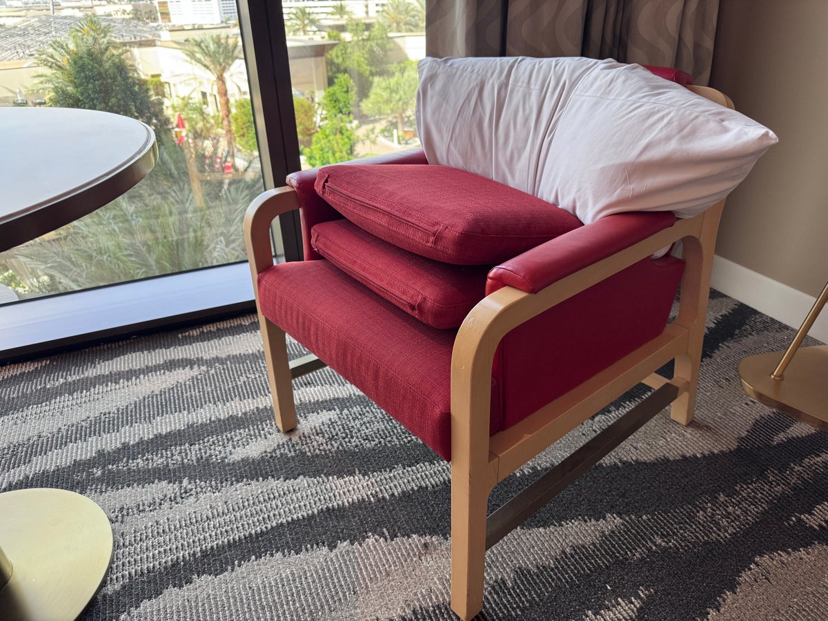 Conrad Las Vegas king room chair Conrad Las Vegas king room chair