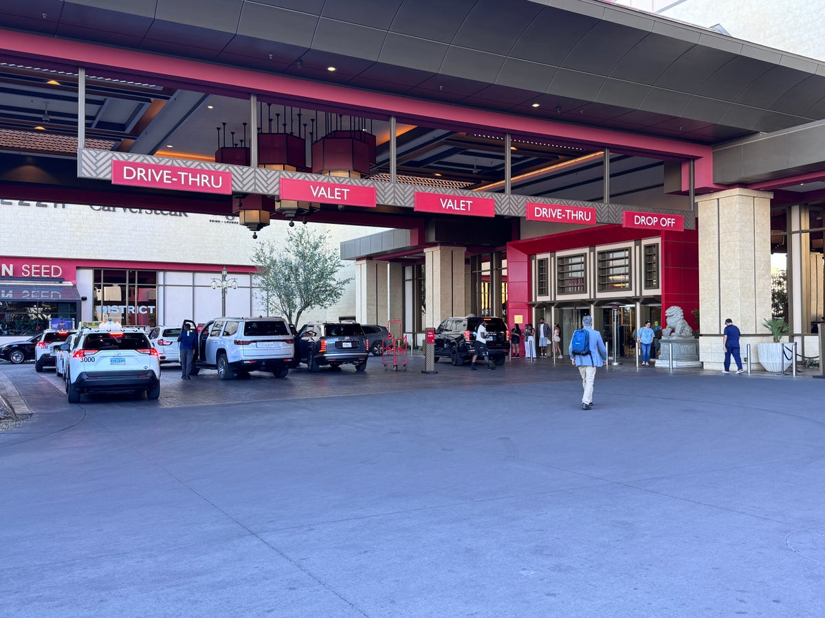 Conrad Las Vegas valet Conrad Las Vegas valet