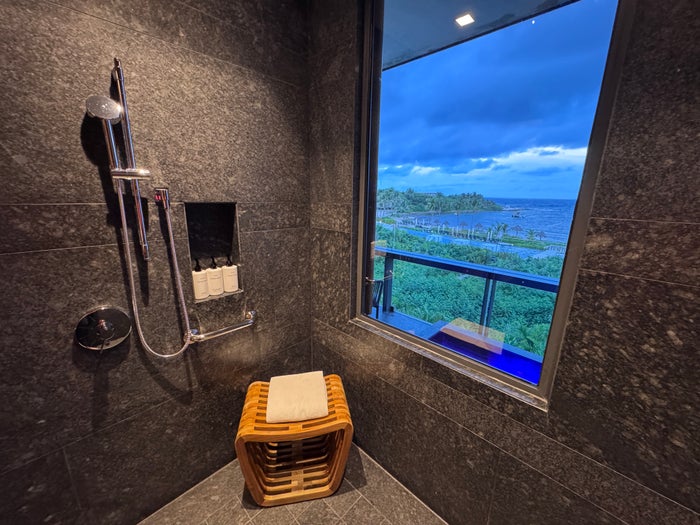 Conrad Tulum 2 queen shower view