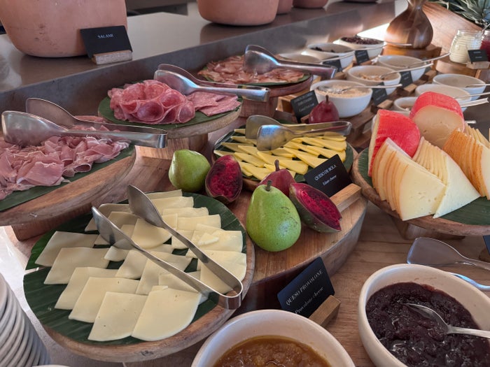 Conrad Tulum Maratea breakfast charcuterie