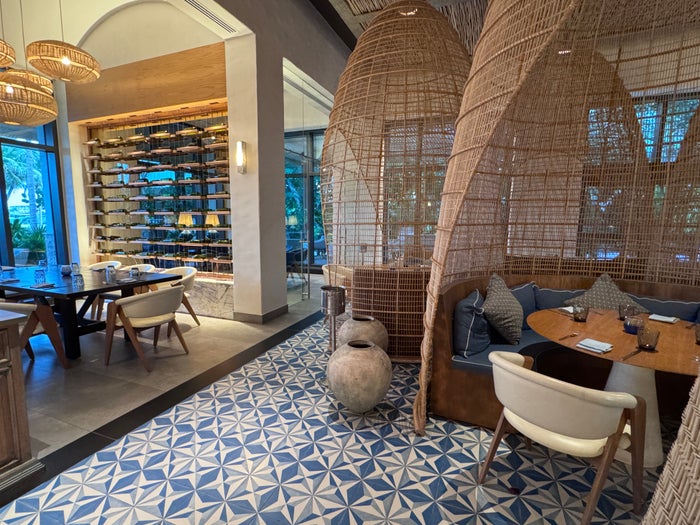 Conrad Tulum Maratea seating