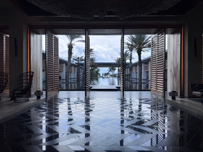 Conrad Tulum lobby entrance