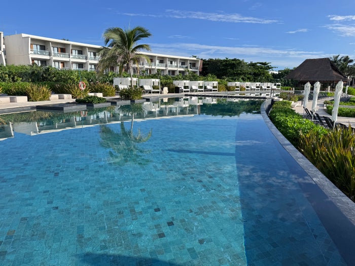 Conrad Tulum pool Casa 3 Chiringito