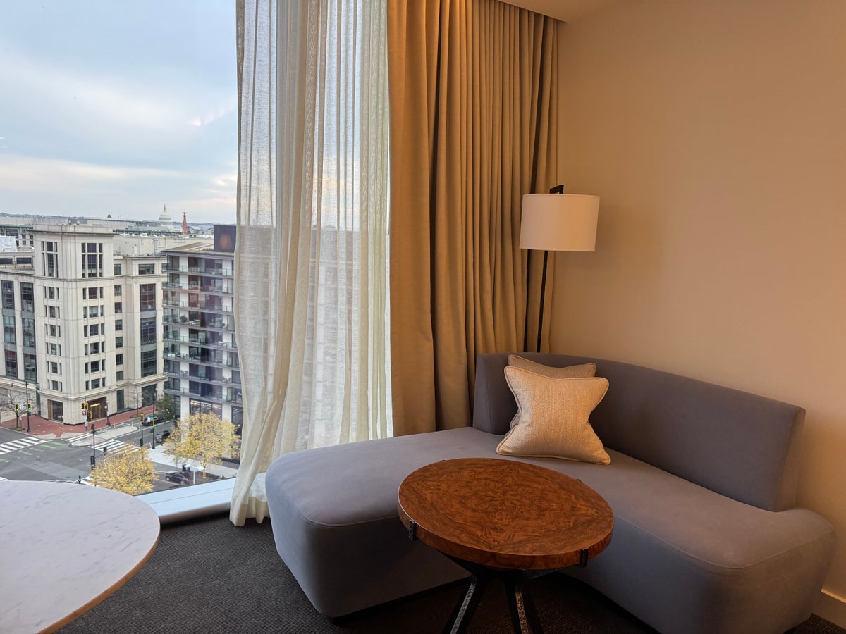 Conrad Washington DC Sitting Area