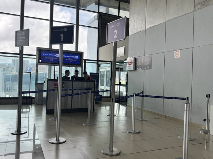 Copa Airlines B737 8 Economy Gate Area