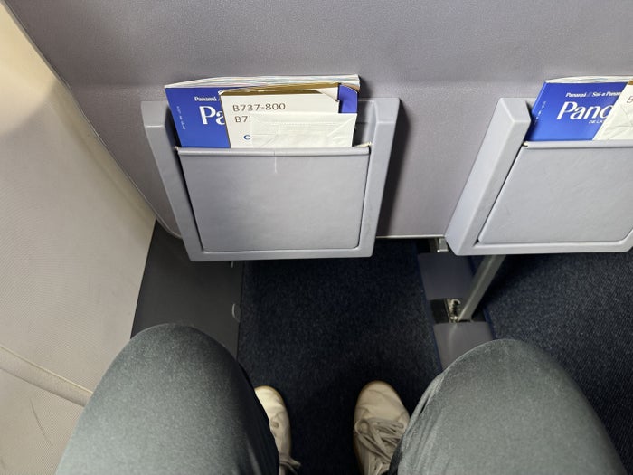 Copa Airlines B737 8 Economy Legroom