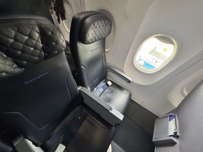 Copa Airlines B737 8 Economy Seat and Window