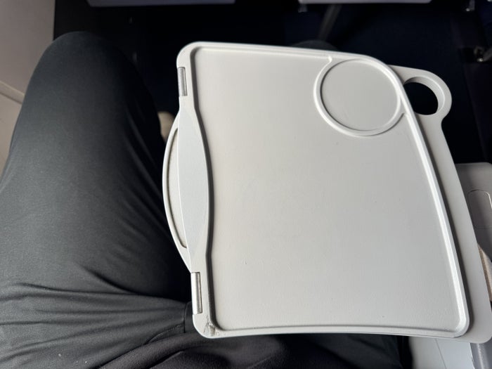 Copa Airlines B737 8 Economy Tray Table Folded