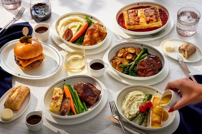 Delta One new era food options Delta One new era food options