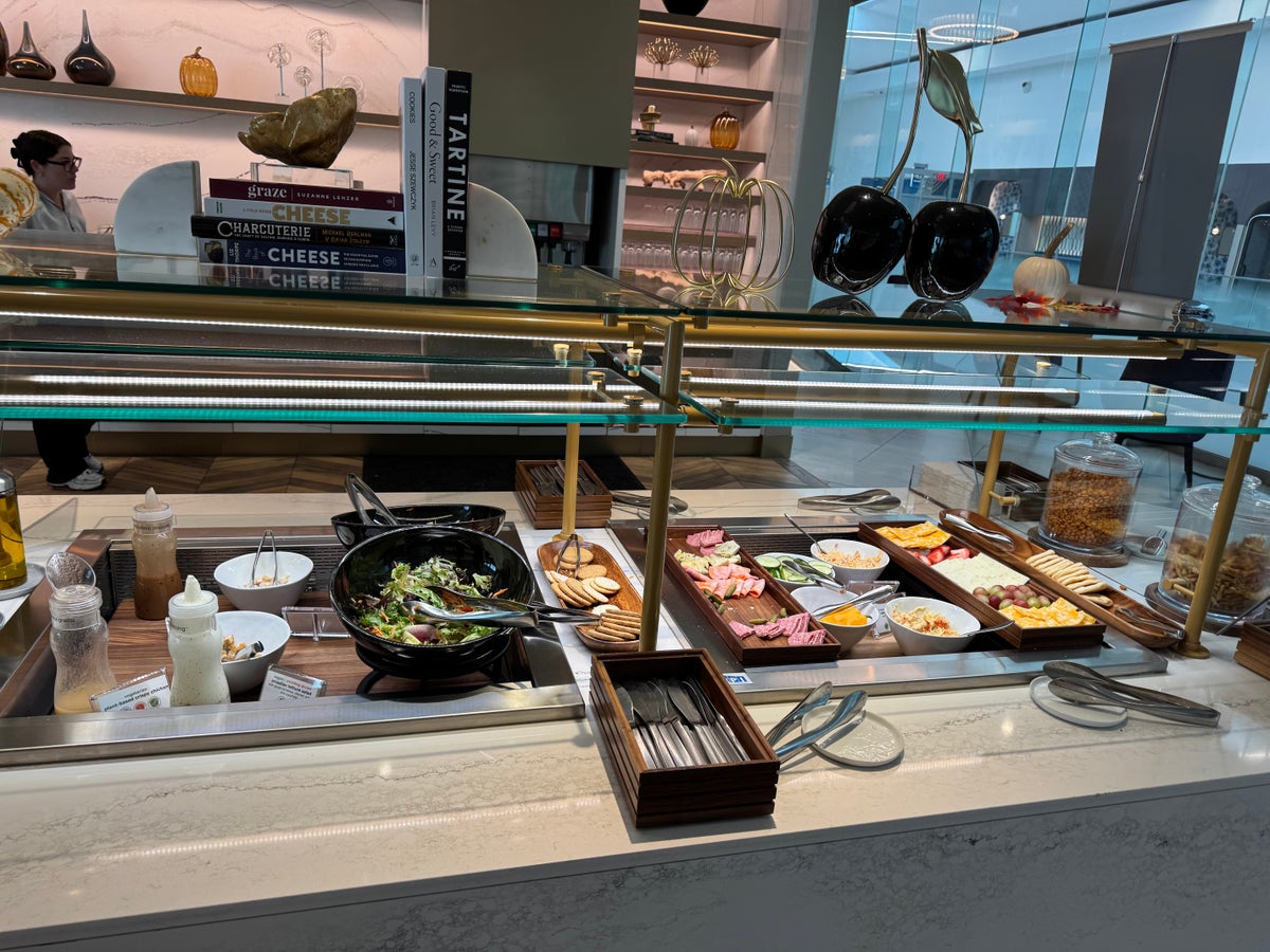 Delta Sky Club CLT Cold Food Delta Sky Club CLT Cold Food