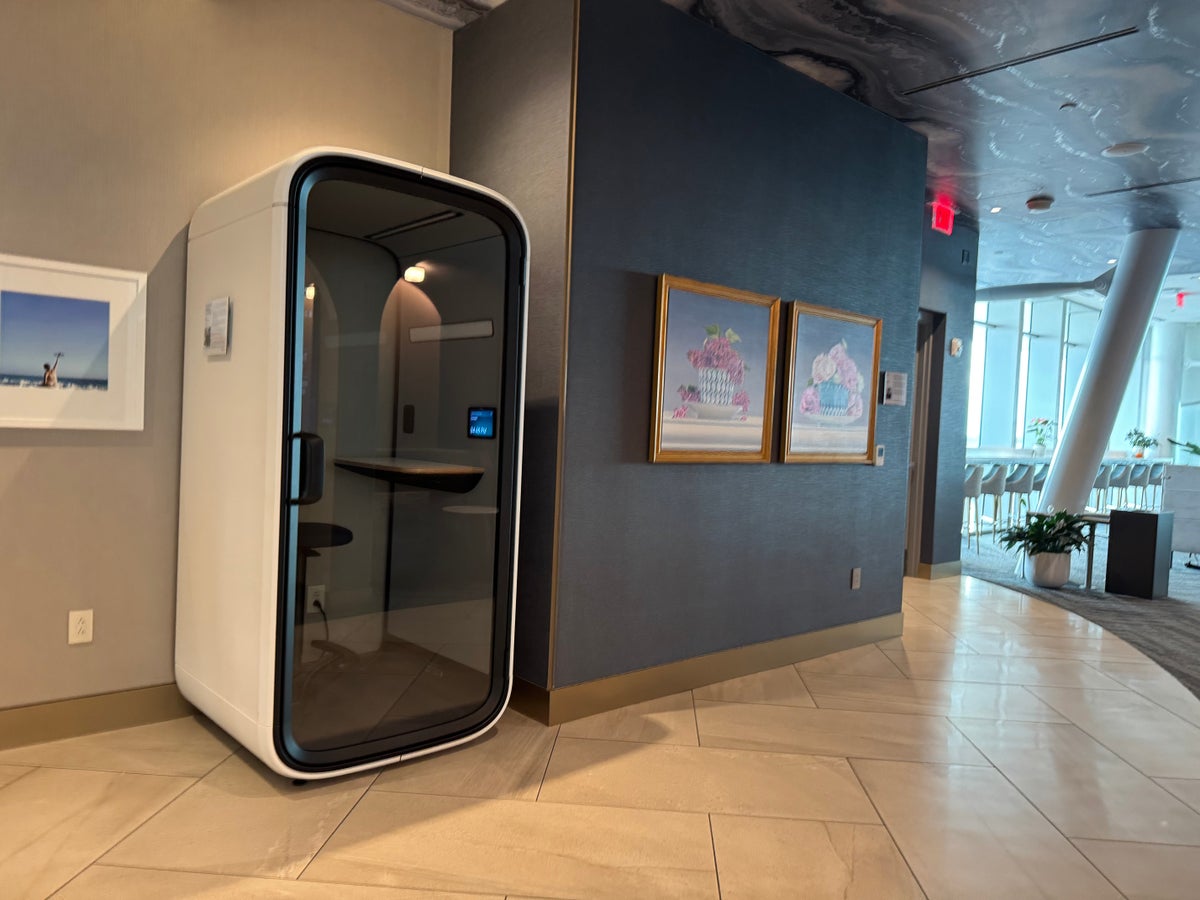 Delta Sky Club CLT Phone Booth Delta Sky Club CLT Phone Booth