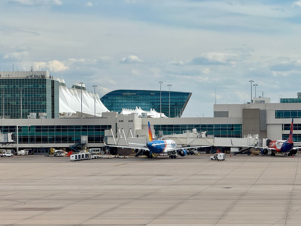 Denver Concourse A With Allegiant