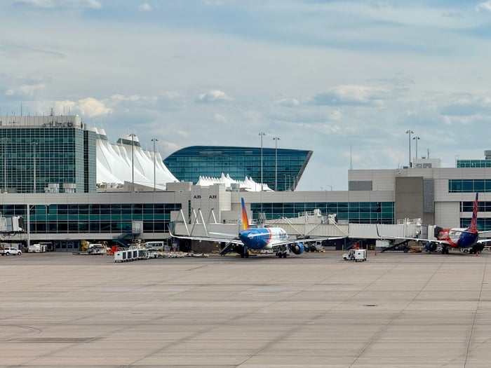 Denver Concourse A With Allegiant Denver Concourse A With Allegiant