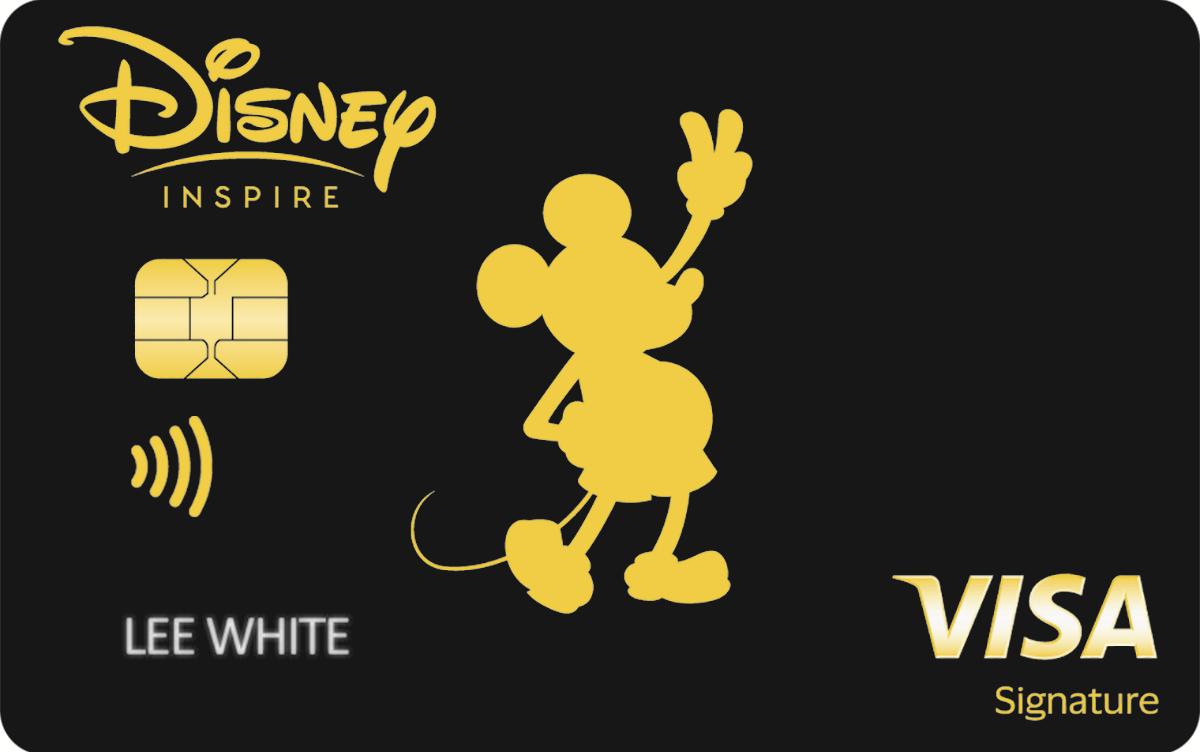 Disney Inspire Visa Card Mickey HERO