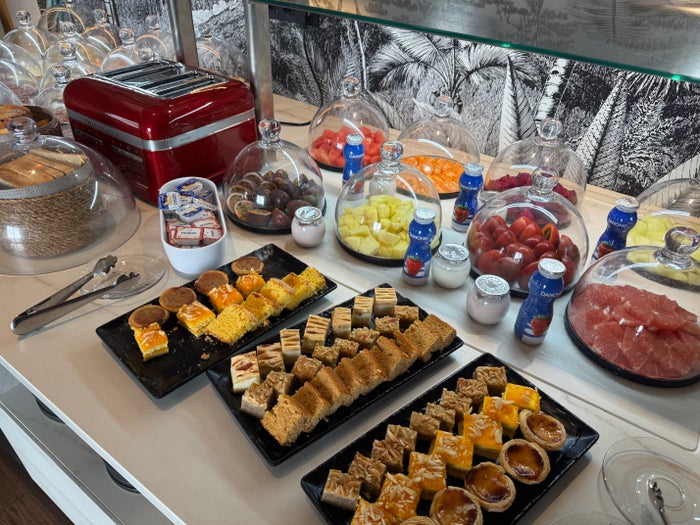 Dreams Madeira Hyatt All Inclusive Preferred Club Lounge buffet