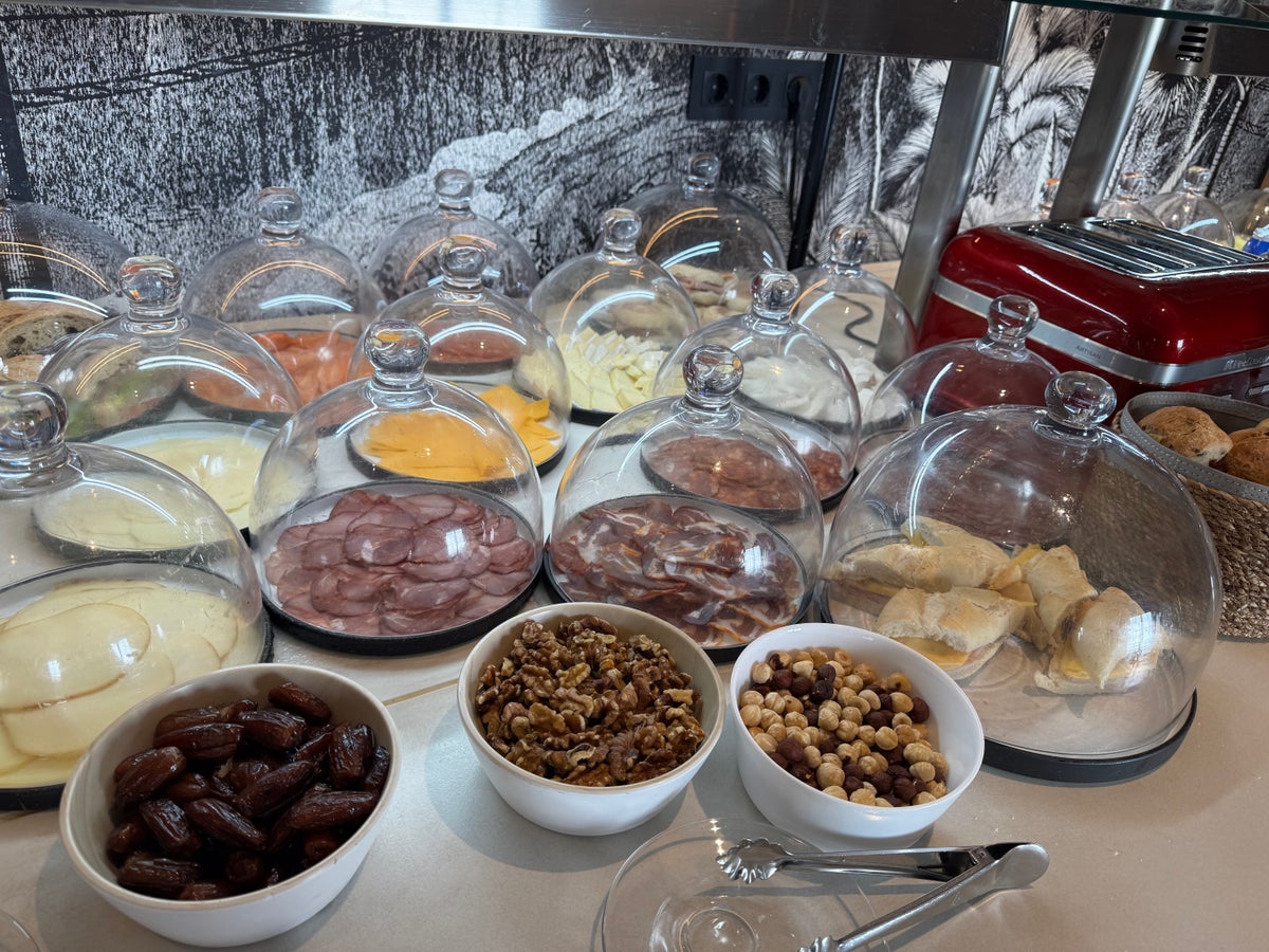 Dreams Madeira Hyatt All Inclusive Preferred Club Lounge cold cuts