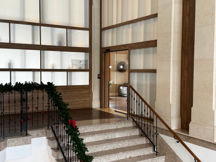 Dreams Madeira Hyatt All Inclusive Preferred Club Lounge door