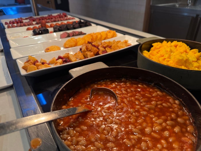 Dreams Madeira Hyatt All Inclusive World Cafe hot dishes
