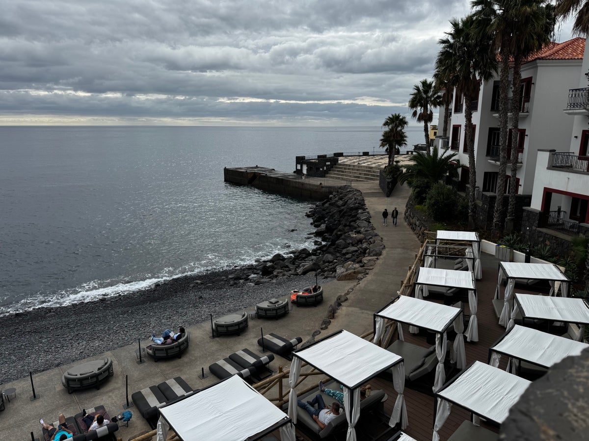 Dreams Madeira Hyatt All Inclusive beach cabanas