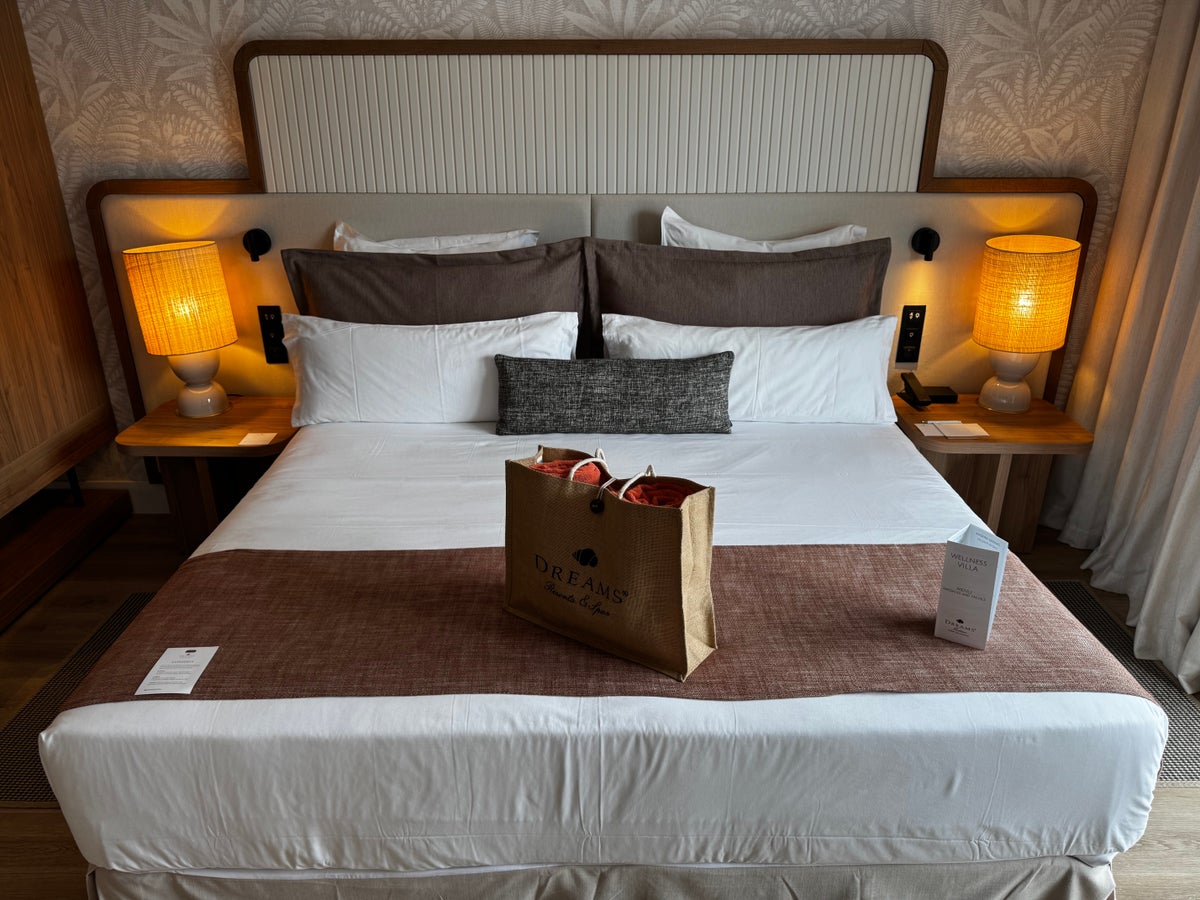 Dreams Madeira Hyatt All Inclusive bed