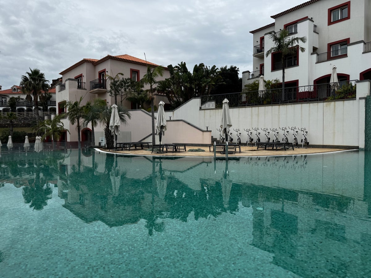 Dreams Madeira Hyatt All Inclusive pool wide