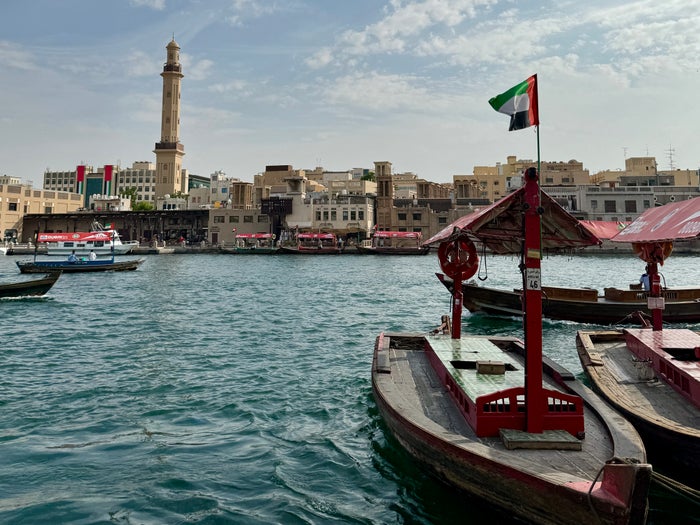 Dubai Creek View of Dubai Old City Dubai Creek View of Dubai Old City