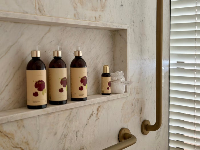 Emiliano Rio Ocean Deluxe shower amenities Emiliano Rio Ocean Deluxe shower amenities