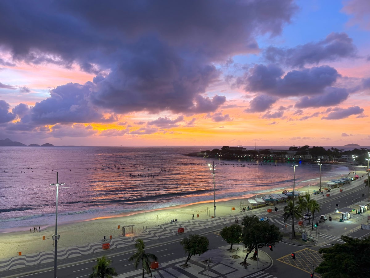 Emiliano Rio sunrise from Ocean Deluxe Room