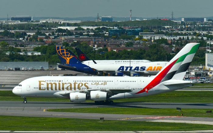 Emirates A380 Air Canada Toronto YYZ 3
