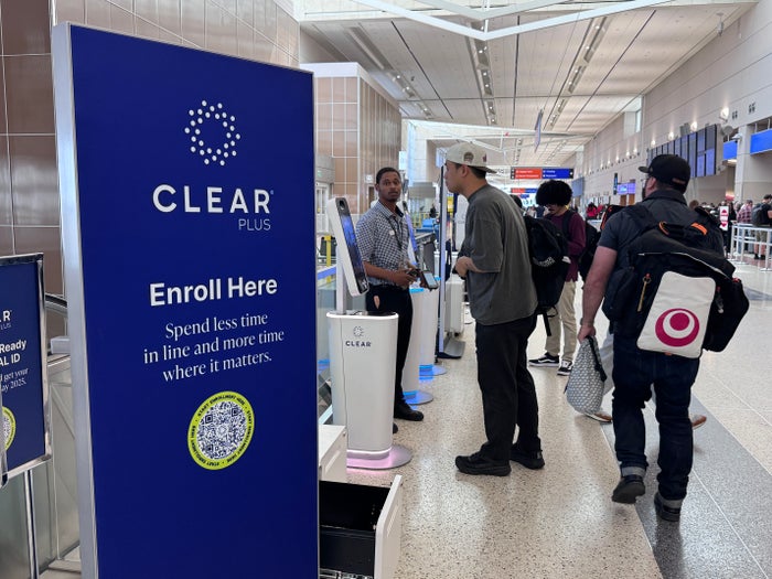 Enroll Clear Plus LAS airport