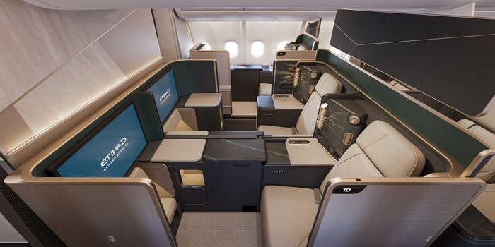 Etihad A330 First Side view