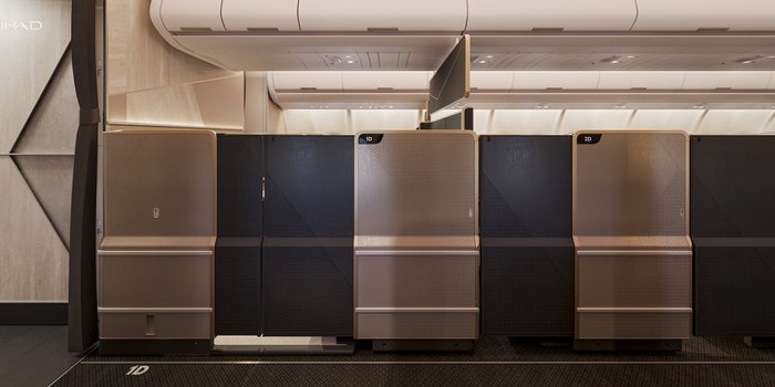 Etihad A330 First and Business Privacy door Etihad A330 First and Business Privacy door