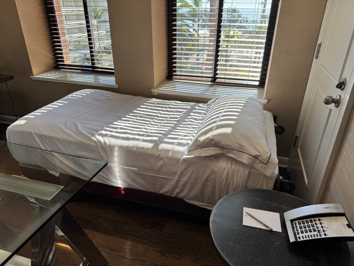 Fairmont Miramar Ocean View Suite rollaway