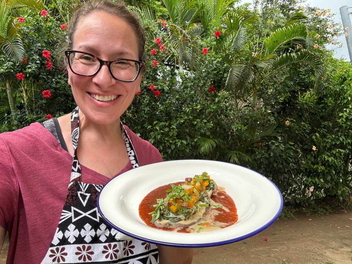 Fiji Marriott Resort Momi Bay cooking class eggplant