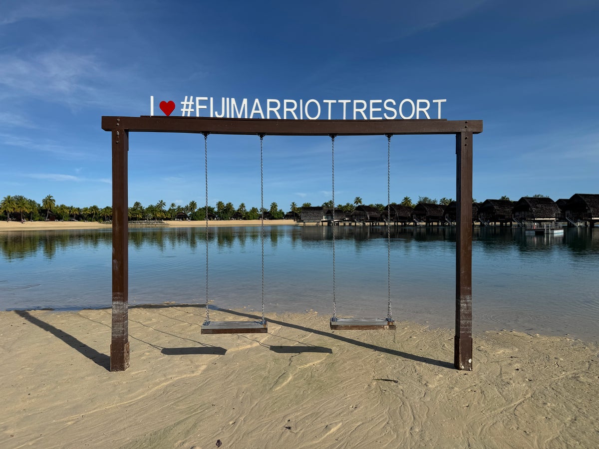 Fiji Marriott Resort Momi Bay sign
